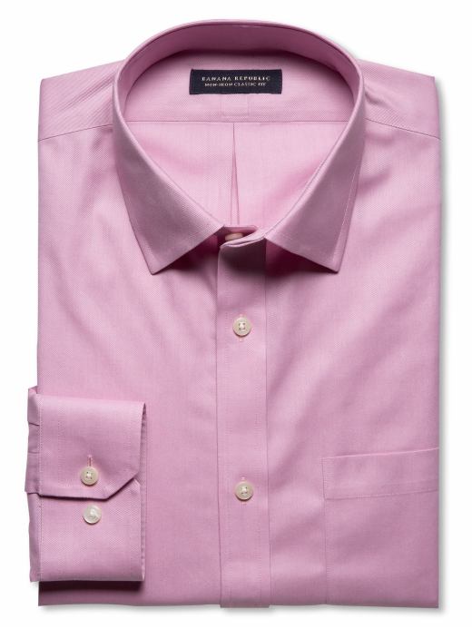 Banana Republic Classic fit non-iron shirt