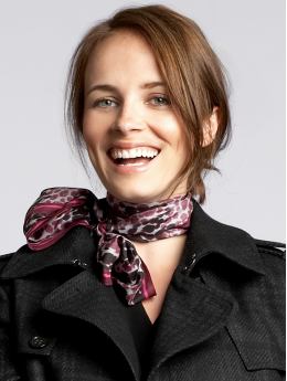 Women's Jewelry & Accessories: Silk dotted scarf: scarves & wraps | Banana Republic from bananarepublic.gap.com