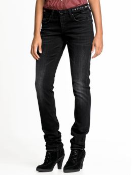 Women: Heritage skinny destructed jean - Light denim