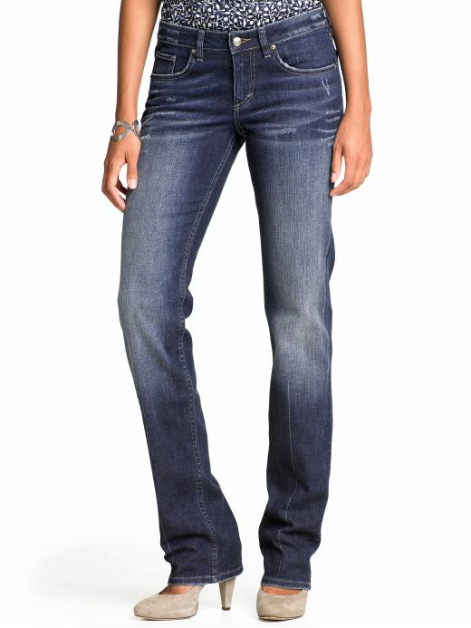 Banana Republic Petite Classic Medium-Wash Straight Jean $34.99