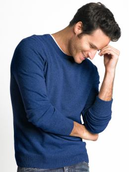 Cashmere crewneck sweater
