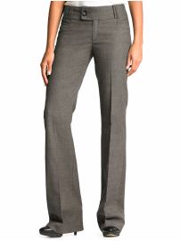 323 Martin textured flared pant