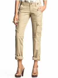 Slim fit cargo chino