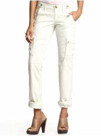 Slim fit cargo chino