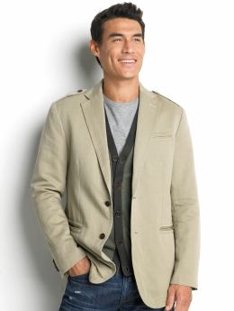 Heritage cotton twill blazer