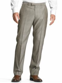 BR Monogram windowpane plaid suit pant