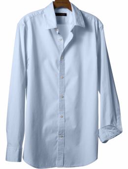 Slim fit solid shirt