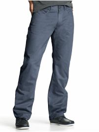 Modern fit cotton solid pant