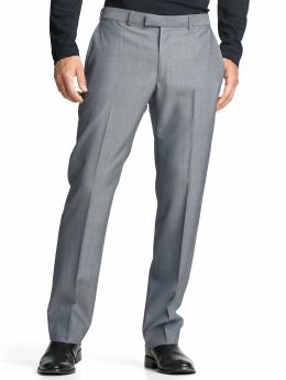 BR Monogram wool/silk pant