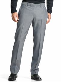 BR Monogram wool/silk pant
