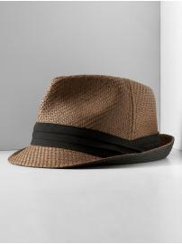 Straw fedora