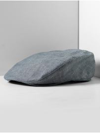 Chambray driving cap