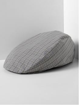 Cotton plaid driving cap