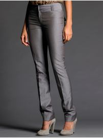 BR Monogram skinny pickstitched pant
