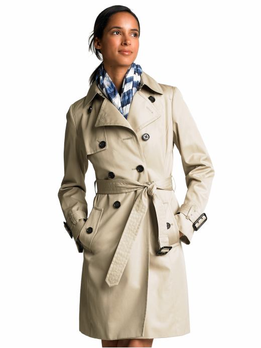 Banana Republic Petite classic trenchcoat