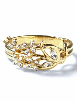 Women: Vintage vine bracelet - Gold