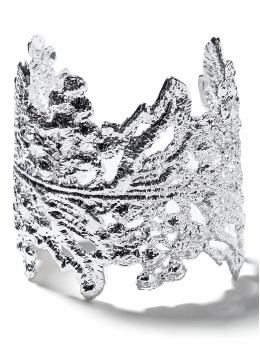 Women: Lovely lace cuff - Silver