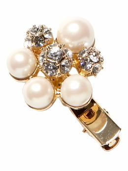 Women: Pearl cluster hair pin - Pearl