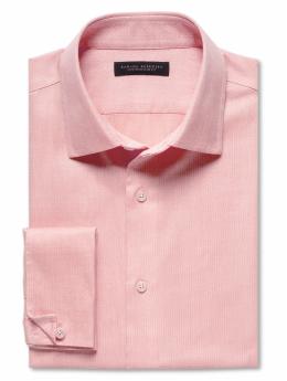 Slim fit non-iron french cuff royal oxford