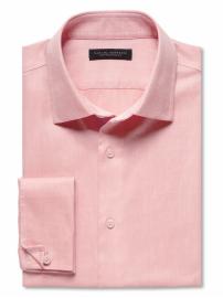 Slim fit non-iron french cuff royal oxford
