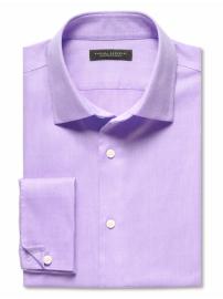Slim fit non-iron french cuff royal oxford