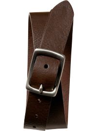 Leather belt