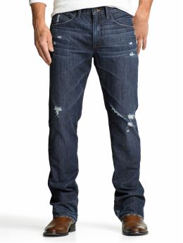 Straight deconstructed jean