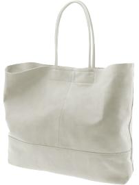 Large leather tote