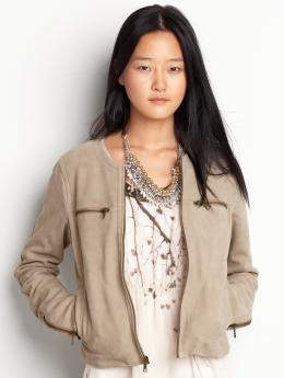 Suede jacket