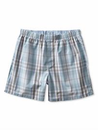 Plaid boxer
