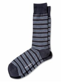 Bold-stripe sock