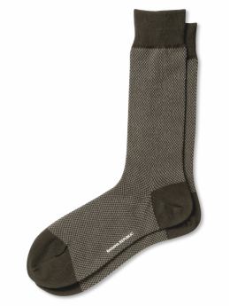 Micro-check sock