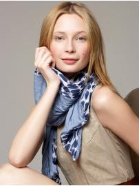 Patchwork dotted scarf