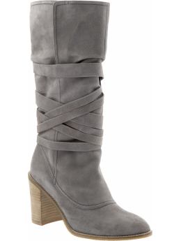 Emme strap high heel boot