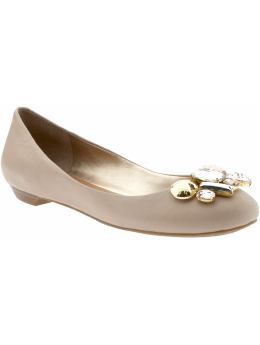 Page jeweled ballet flat