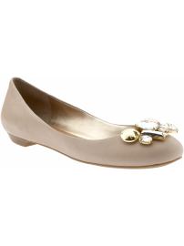 Page jeweled ballet flat