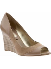 Ramsey peep-toe wedge