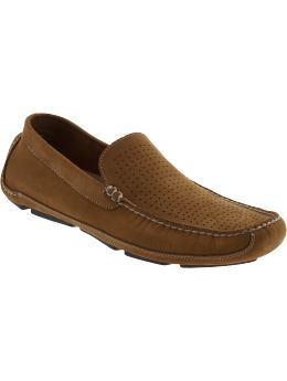 Gibson perforated driving loafer