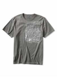 Heritage organic cotton 'handwriting' graphic tee