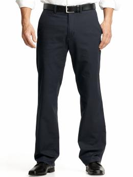 Relaxed fit cotton chino