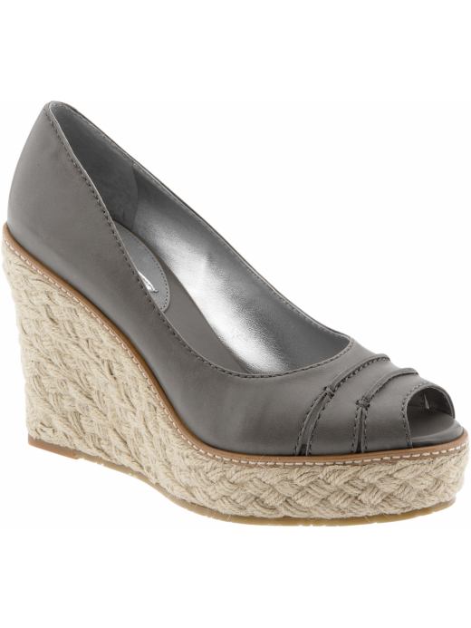 Banana Republic Dylan peep-toe espadrille wedge
