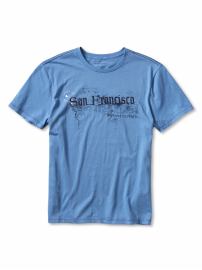 Cotton 'San Francisco' graphic tee