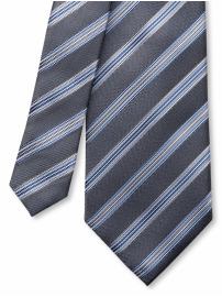 Silk striped tie