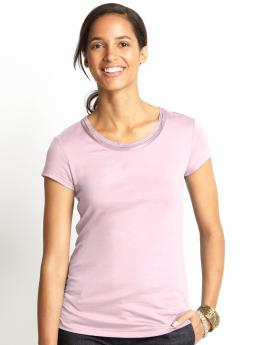 Short-sleeve luxe tee