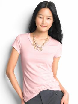 Short-sleeve luxe tee