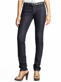 Skinny dark wash jean