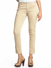 Skinny crop chino