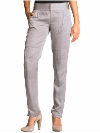 Heritage silk cargo pant