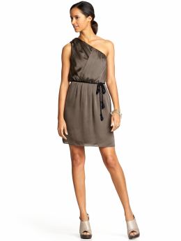 BR Monogram grecian dress