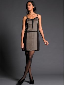 BR Monogram Collection: BR Monogram silk pieced dress: BR monogram collection | Banana Republic :  lingerie dress boudoir silk